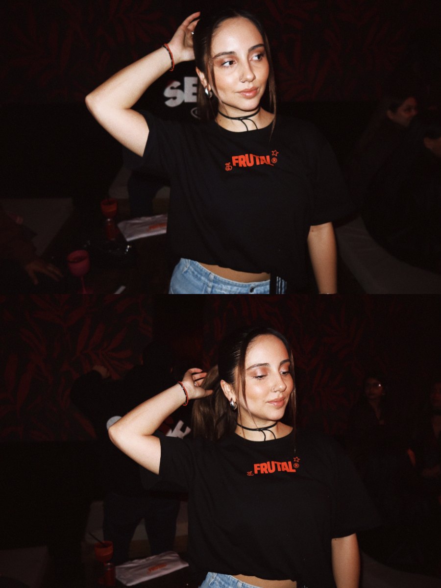 CROP TEE FRUTAL